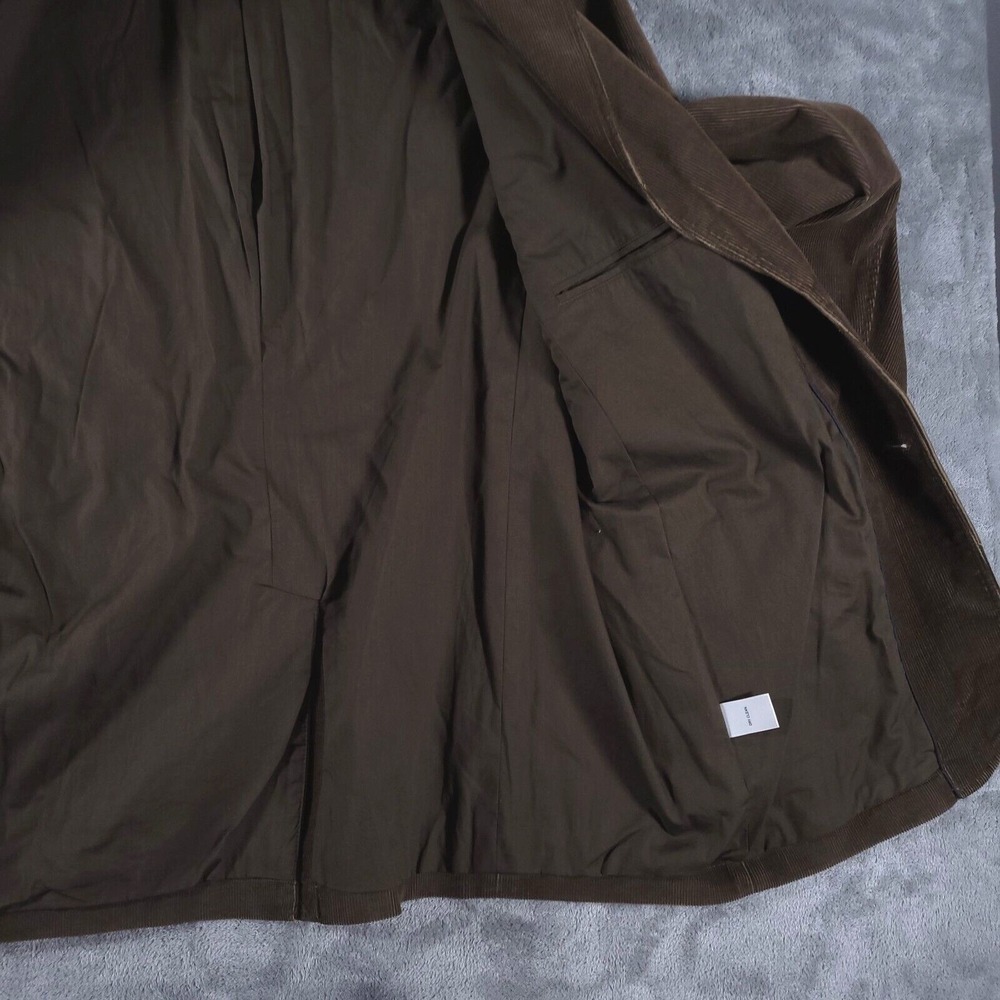 Covington Corduroy Sport Coat Mens‎ Large 44 Brown Jacket 2 Button Single Vent - Picture 6 of 10